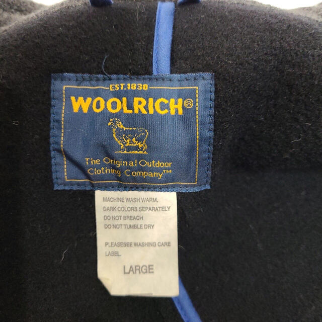 WOOLRICH - WOOL RICH ウールリッチ コート Pコート ロング L WOOLRICH - WOOL RICH ウールリッチ コート Pコート ロング L