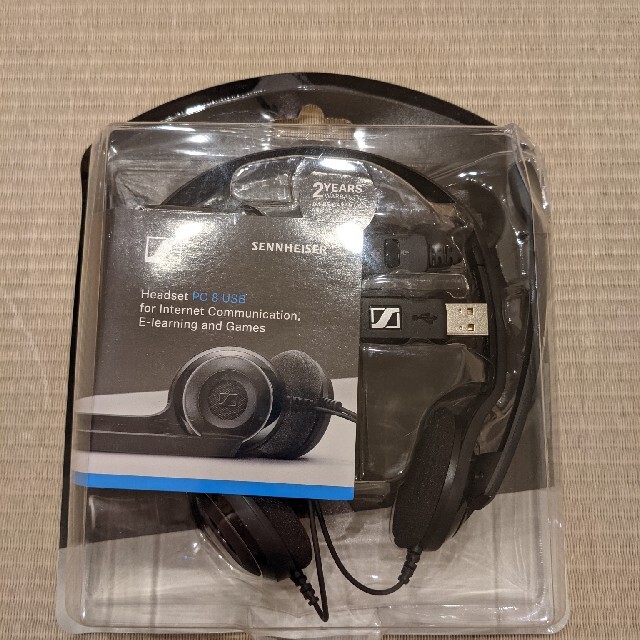 SENNHEISER(ゼンハイザー)のゼンハイザー SENNHEISER PC用ヘッドセット USB接続 PC8 スマホ/家電/カメラのオーディオ機器(ヘッドフォン/イヤフォン)の商品写真