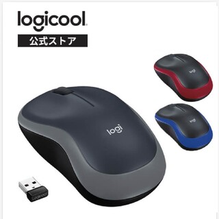 Logicool ワイヤレスマウス M185RD(PC周辺機器)