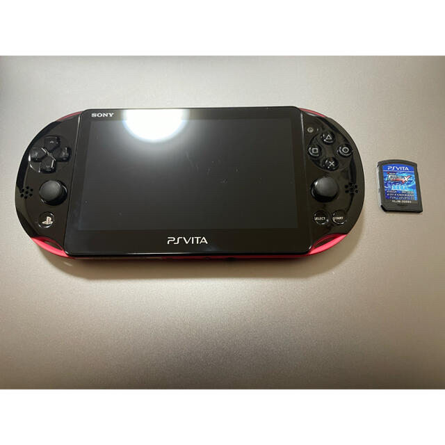 PlayStation Vita(プレイステーションヴィータ)のPlaystation Vita 2000 ピンクブラック エンタメ/ホビーのゲームソフト/ゲーム機本体(携帯用ゲーム機本体)の商品写真