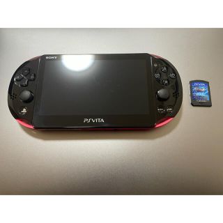 プレイステーションヴィータ(PlayStation Vita)のPlaystation Vita 2000 ピンクブラック(携帯用ゲーム機本体)