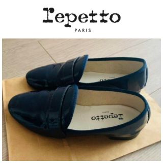 レペット(repetto)のレペット repetto エナメルパンプス ネイビー(ハイヒール/パンプス)