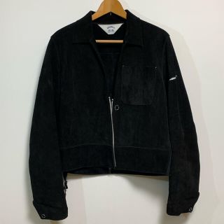 サンシー(SUNSEA)の【美品】SUNSEA STEVIE'S SUEDE BLOUSON 上品 高級(レザージャケット)