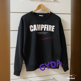 ジェイダ(GYDA)の最終sale✦︎GYDA❤︎トレーナー❤︎スウェット プルオーバー❤︎ブラック(トレーナー/スウェット)