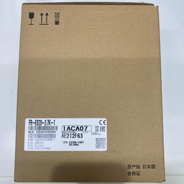 新品未使用品　三菱電機 FR-E820-3.7K-1