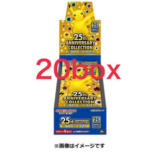 ポケモン(ポケモン)の25th aniversary collection ポケモン 20BOX(Box/デッキ/パック)