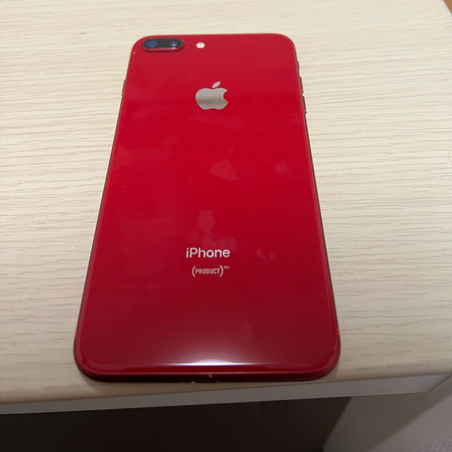 iPhone(アイフォーン)のiPhone8Plus 256G SIMフリー　RED おまけ付き スマホ/家電/カメラのスマートフォン/携帯電話(スマートフォン本体)の商品写真