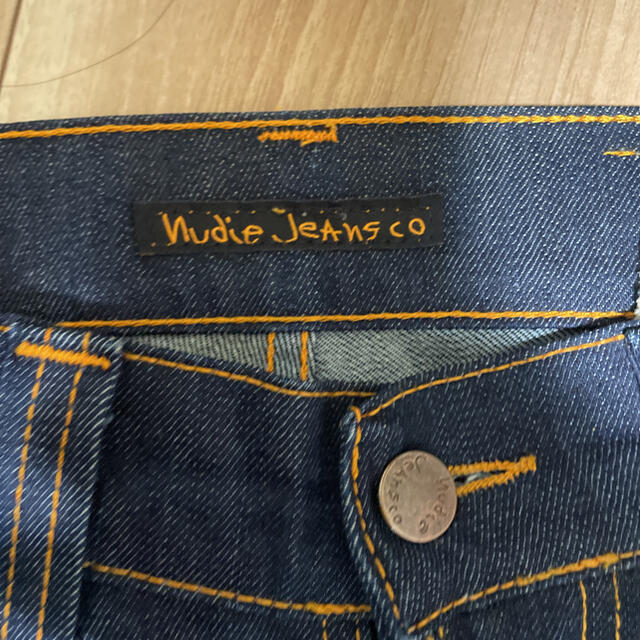 Nudie Jeans(ヌーディジーンズ)の濃紺 ヌーディージーンズ SLIM JIM デニムパンツ メンズのパンツ(デニム/ジーンズ)の商品写真