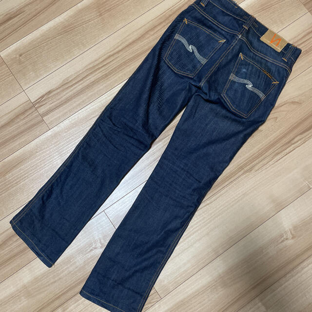 Nudie Jeans(ヌーディジーンズ)の濃紺 ヌーディージーンズ SLIM JIM デニムパンツ メンズのパンツ(デニム/ジーンズ)の商品写真