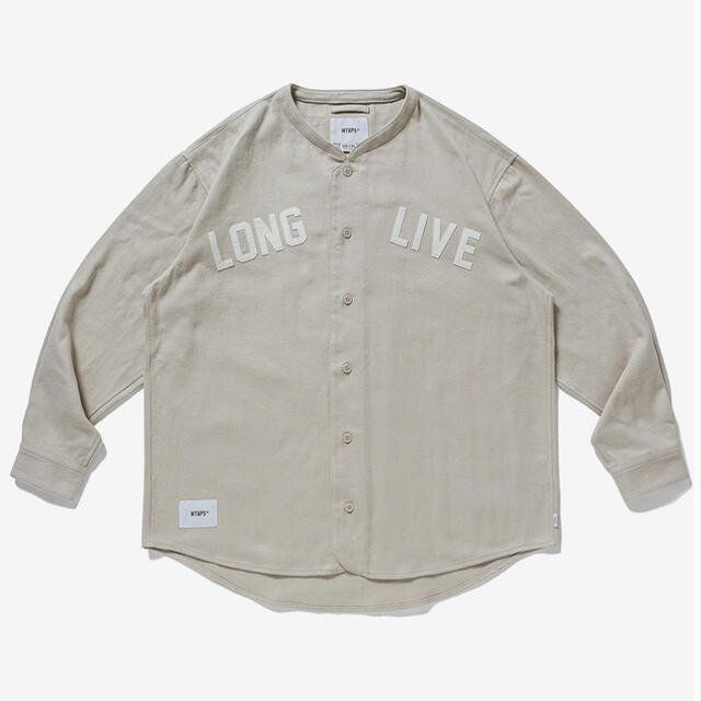 W)taps - WTAPS 21AW LEAGUE LS ベージュ L フランネル シャツの通販