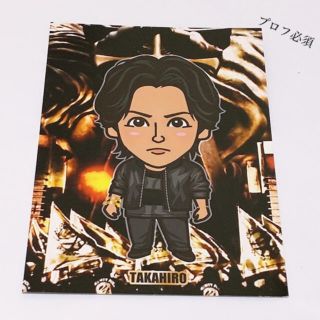 エグザイル(EXILE)のEXILE TAKAHIRO 24GS 黒 BIGPOPカード(その他)