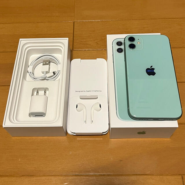 iPhone 11 グリーン 128GB SIMフリー - スマートフォン本体