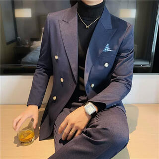 【希少】MARNI セットアップ スーツ 3ピース ショーツ ネイビー 紺色