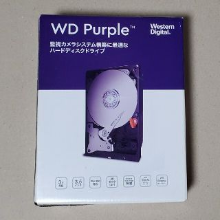 WD Purple 8TB 内蔵HDD 新品(PCパーツ)