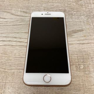 アップル(Apple)のiPhone8 ゴールド　256GB simフリー(ジャンク扱い)(スマートフォン本体)