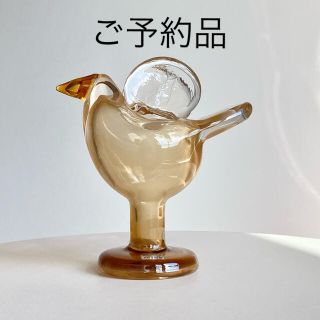 イッタラ(iittala)の脚付きシエッポ ハニー オイバ・トイッカ バード アラビア イッタラ(置物)