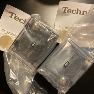 Technics ターンテーブル　ミニチュア　2個セット(ターンテーブル)