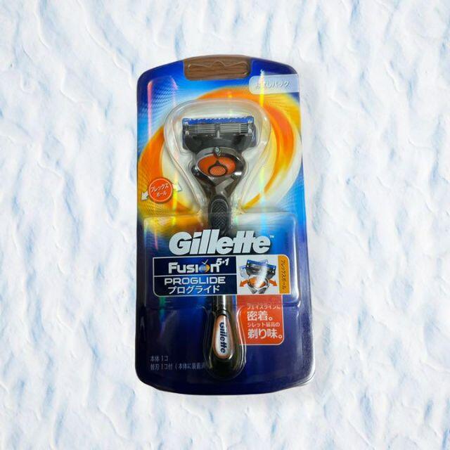 Gillette Fusion5+1 PROGLIDE(お試しパック)[未開封] インテリア/住まい/日用品の日用品/生活雑貨/旅行(日用品/生活雑貨)の商品写真