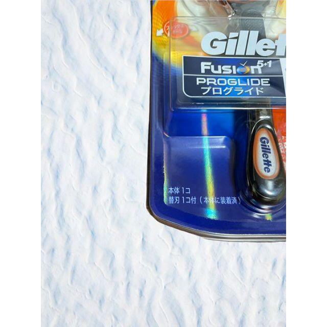 Gillette Fusion5+1 PROGLIDE(お試しパック)[未開封] インテリア/住まい/日用品の日用品/生活雑貨/旅行(日用品/生活雑貨)の商品写真