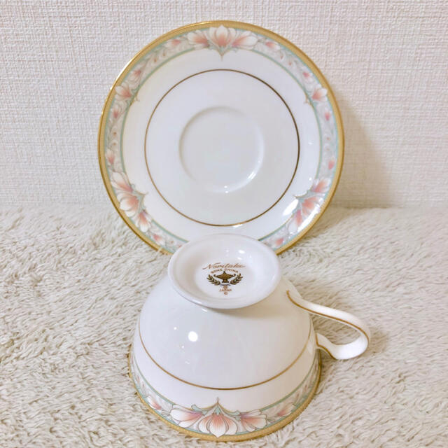 Noritake(ノリタケ)のNoritake 新品ノリタケシャーロット カップ＆ソーサー 1客 インテリア/住まい/日用品のキッチン/食器(グラス/カップ)の商品写真