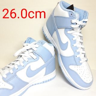 ナイキ(NIKE)のNIKE WMNS DUNK HIGH "ALUMINUM"  26.0(スニーカー)