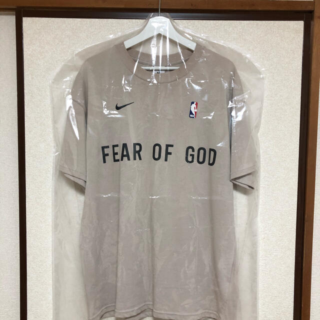 FEAR OF GOD / Nike WarmUp TShirt Oatmeal 5