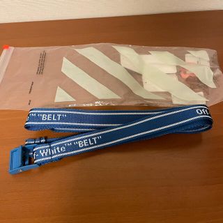 オフホワイト(OFF-WHITE)のOff-White ミニインダストリアルベルト ブルー(ベルト)