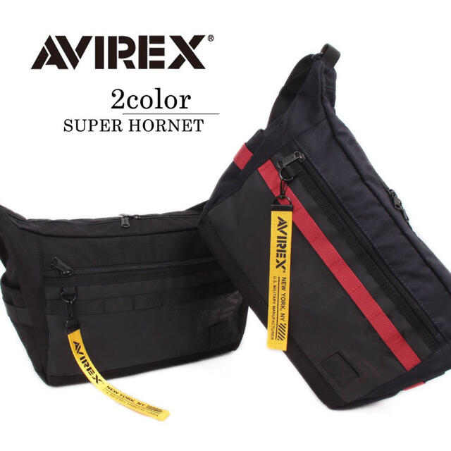 AVIREX(アヴィレックス)の【AVIREX】SUPER HORNET ショルダーバッグ AVX602  メンズのバッグ(ショルダーバッグ)の商品写真