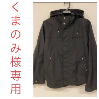 ユナイテッドアローズグリーンレーベルリラクシング(UNITED ARROWS green label relaxing)の【くまのみ様専用★即購入ご遠慮ください】マウンテンパーカー（ブラック）(ブルゾン)