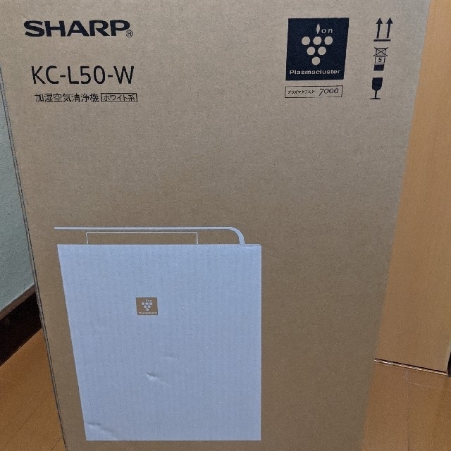 SHARP シャ-プ 加湿空気清浄機KC-L50-W ホワイト SHARP シャ-プ 加湿空気清浄機KC-L50-W ホワイト
