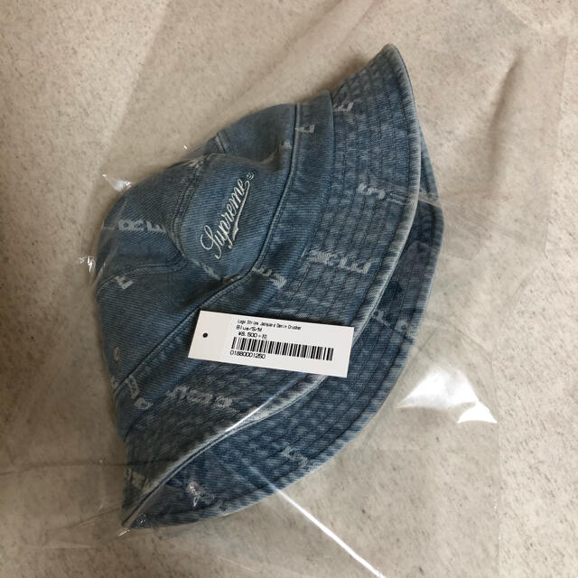 新品✨????supreme ロゴストライプ ジャガード デニムクラッシャー-www