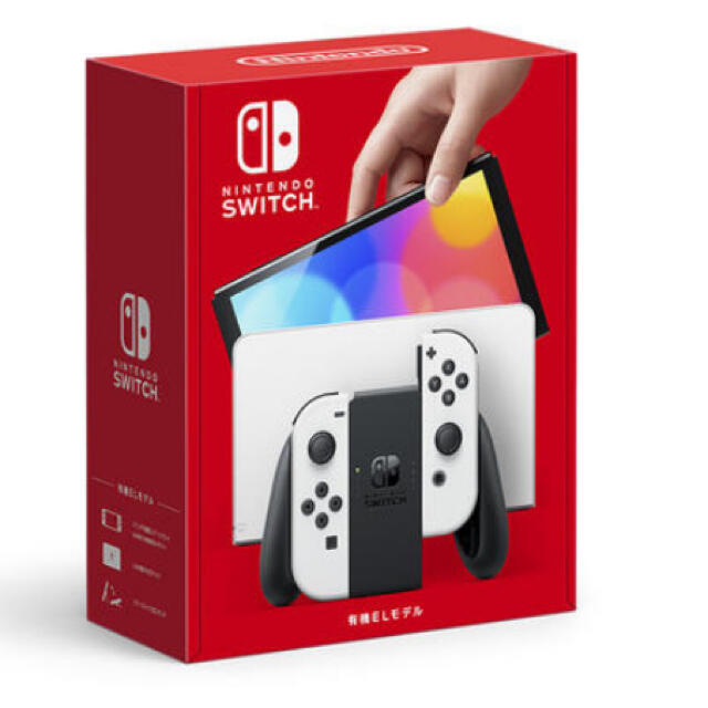 Nintendo Switch(ニンテンドースイッチ)の任天堂スイッチ本体有機ELモデル　新品未開封 エンタメ/ホビーのゲームソフト/ゲーム機本体(家庭用ゲーム機本体)の商品写真