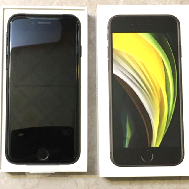 【まです】 iPhone - iphoneSE2 64gb blackの通販 by 00000｜アイフォーンならラクマ ブランド