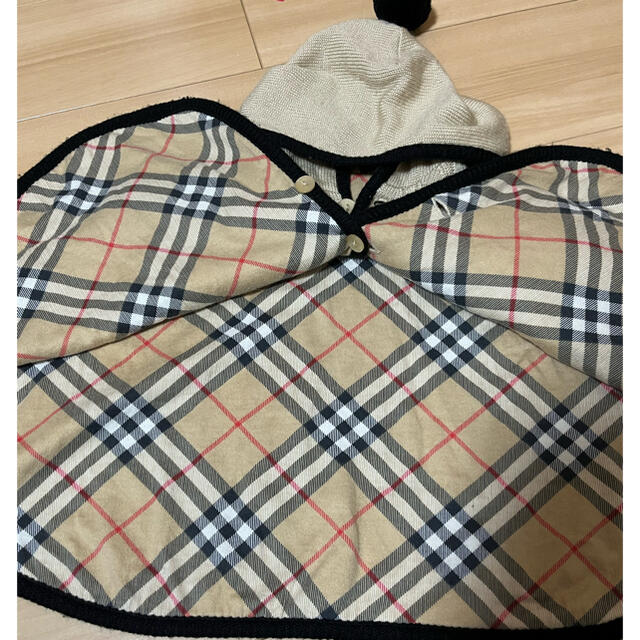 BURBERRY(バーバリー)のバーバリー　ぽんちょ　 キッズ/ベビー/マタニティのキッズ服男の子用(90cm~)(ジャケット/上着)の商品写真