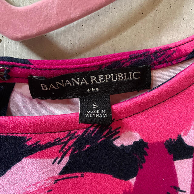 Banana Republic(バナナリパブリック)の★バナナリパブリック★ピンク ワンピース Sサイズ 3回使用 レディースのワンピース(ひざ丈ワンピース)の商品写真