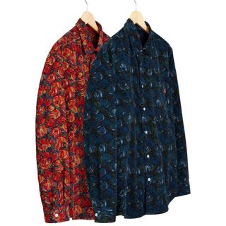 シュプリーム(Supreme)のSupreme Roses Corduroy Shirt (シャツ)