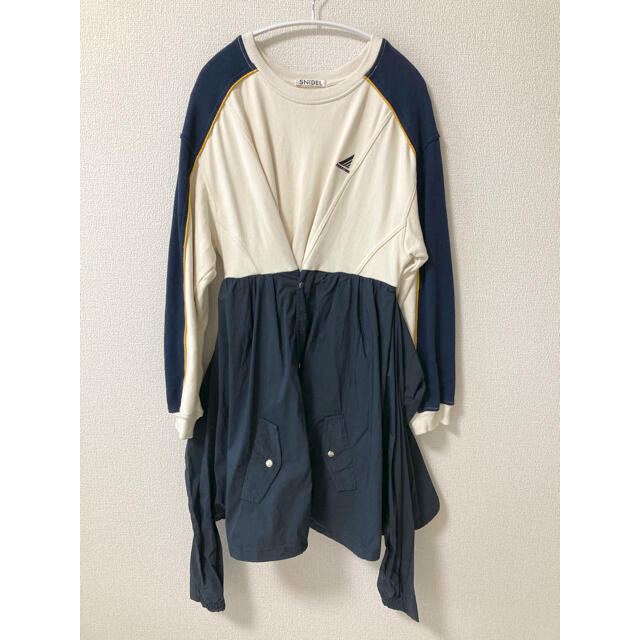 SNIDEL - SNIDEL スウェットドッキングワンピースの通販 by みゆ SNIDEL - SNIDEL スウェットドッキングワンピースの通販 by みゆ