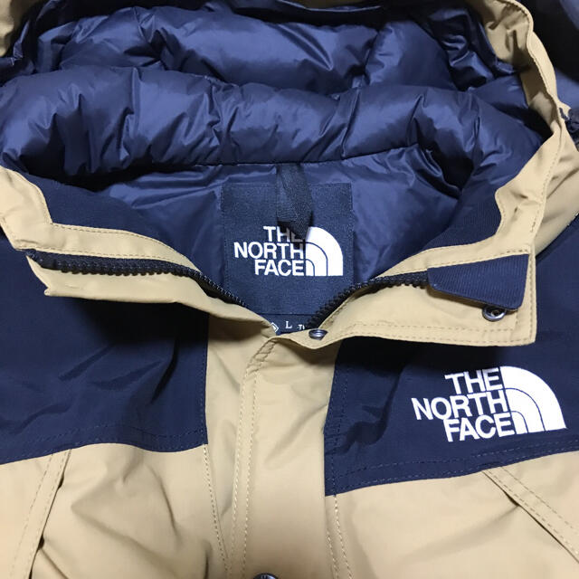 THE NORTH FACE(ザノースフェイス)のザ ノースフェイス　マウンテンダウンジャケット　ブリティッシュカーキ　L サイズ メンズのジャケット/アウター(ダウンジャケット)の商品写真