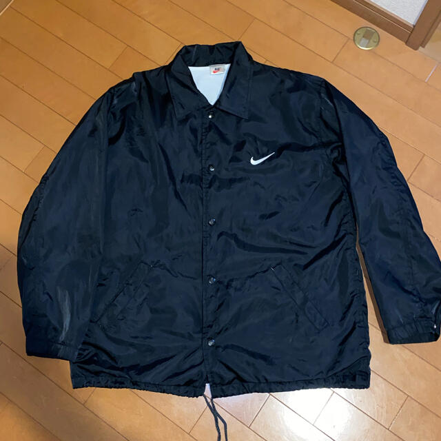 【美品】【レア物】NIKE ナイキ　90s コーチジャケット　ナイロン　銀タグ