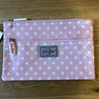 キャスキッドソン(Cath Kidston)のキャスキッドソン★ピンク水玉のポーチ(ポーチ)