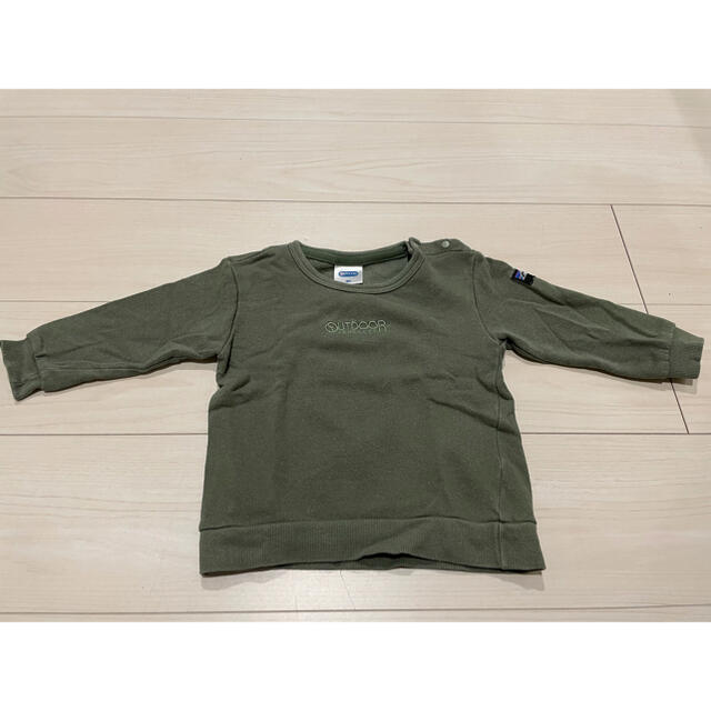 OUTDOOR(アウトドア)のトレーナー　スウェット　90 キッズ/ベビー/マタニティのキッズ服男の子用(90cm~)(Tシャツ/カットソー)の商品写真