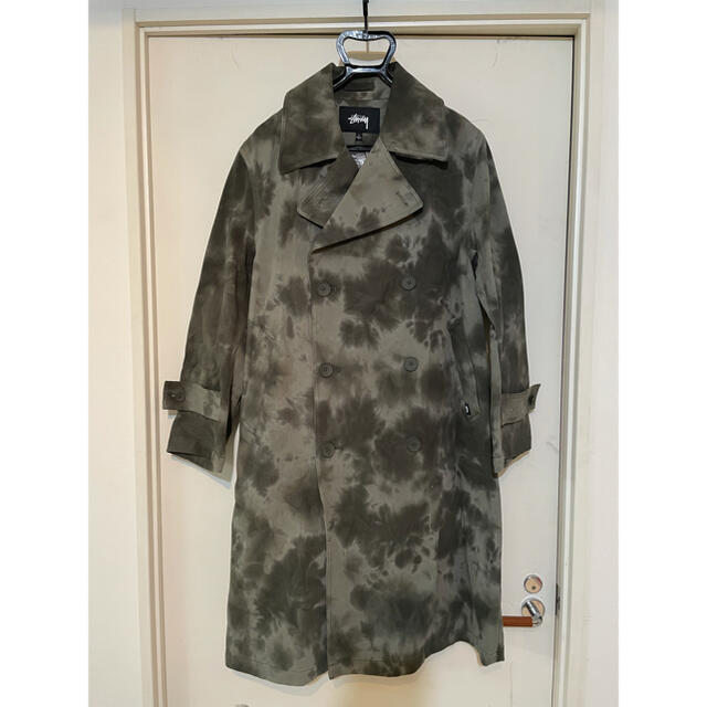 定価以下！STUSSY DYED TRENCH COAT