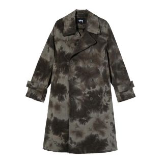 ステューシー(STUSSY)の定価以下！STUSSY DYED TRENCH COAT(トレンチコート)