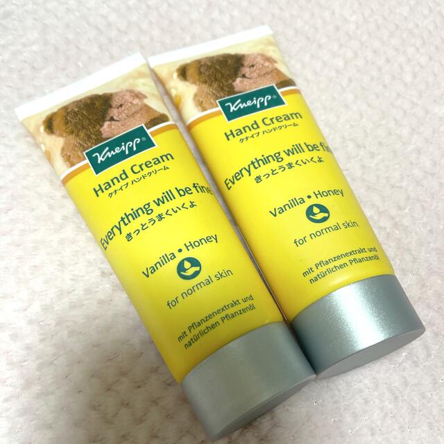 Kneipp(クナイプ)のクナイプ　ハンドクリーム　バニラ&ハニーの香り　2個 コスメ/美容のボディケア(ハンドクリーム)の商品写真