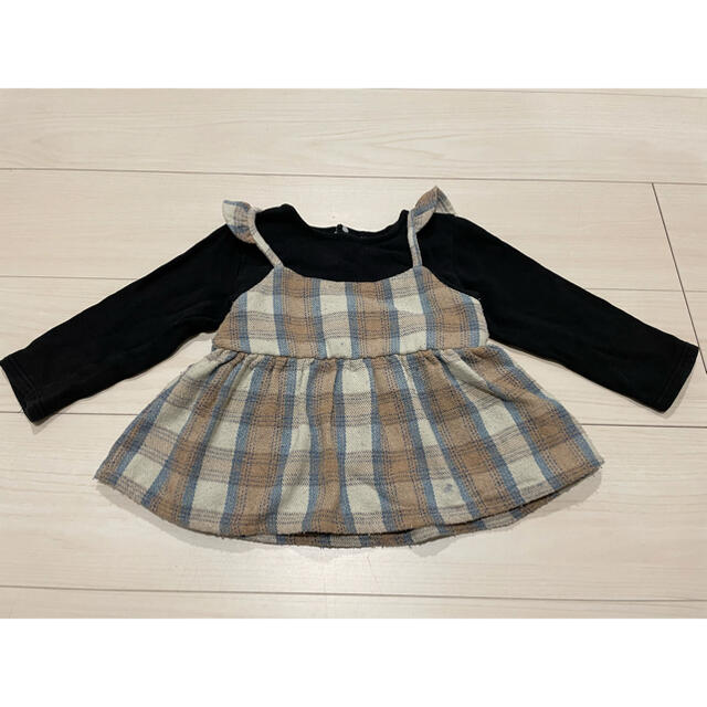 futafuta(フタフタ)のトレーナー　チュニック　95 キッズ/ベビー/マタニティのキッズ服女の子用(90cm~)(Tシャツ/カットソー)の商品写真