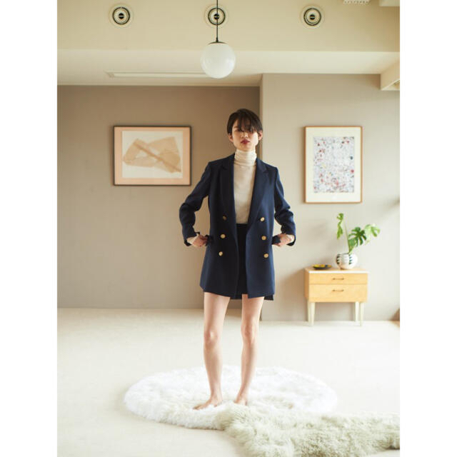 Rosary moon♡ Double Tailored Jacket - テーラードジャケット
