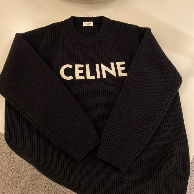 CELINE オーバーサイズ セーター / ウール ブラック