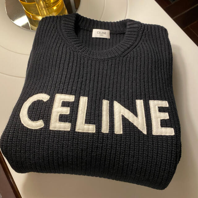 CELINE オーバーサイズ セーター / ウール ブラック