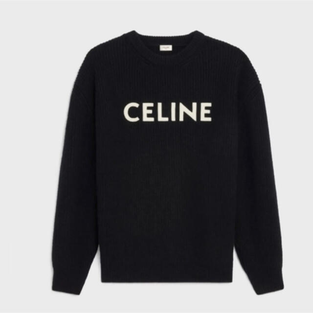 CELINE オーバーサイズ セーター / ウール ブラック