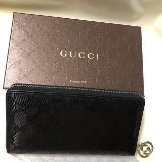 グッチ(Gucci)の「新品未使用　正規品」グッチ⭐︎ラウンドGGチャーム付きファスナー長財布(長財布)